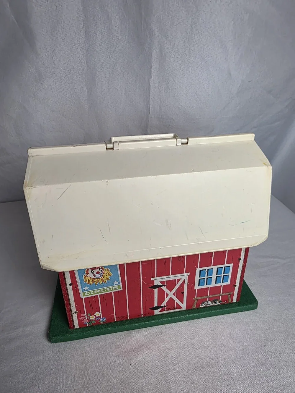 VTG 1967 Fisher Price Play Farm Barn Only Sound Works